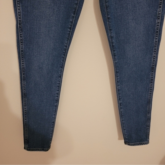 Madewell 10" high-rise skinny jeans button fly size 27 - Picture 3 of 8